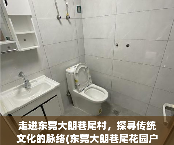 走进东莞大朗巷尾村，探寻传统文化的脉络(东莞大朗巷尾花园户型图)