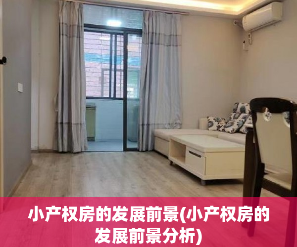 小产权房的发展前景(小产权房的发展前景分析)
