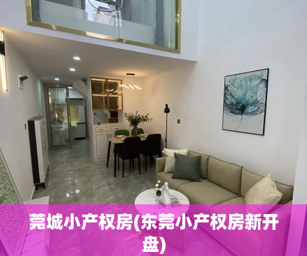 莞城小产权房(东莞小产权房新开盘) 莞城小产权房(东莞小产权房新开盘)